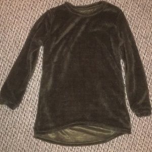 Army green fury shirt